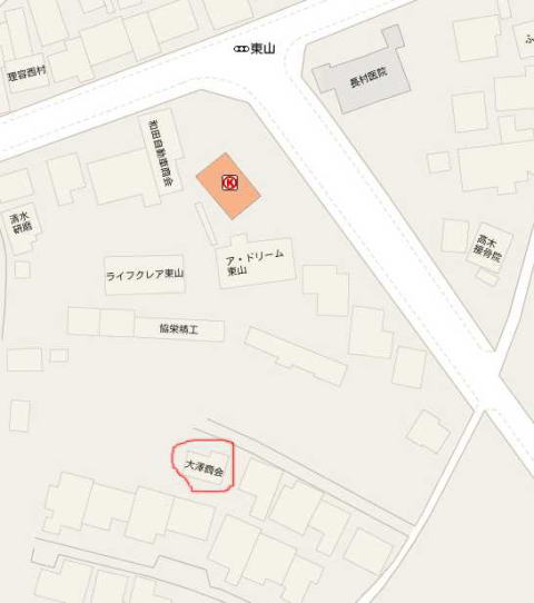 大澤商会への地図3